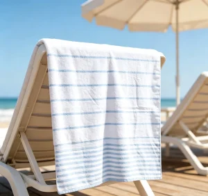Hydrophobic Sand Proof Towel Easy Shake Sand Seaside Custom Printed Beach Towel