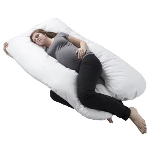 Hypoallergenic Maternity Support Cushion Full Body Pregnancy Pillow for Pregnant or Nursing Women
