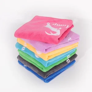 Hypoallergenic Solid Color Sports Gym Towel Comfortable & Breathable Microfiber Household Towel Soft Hair Salon Towel