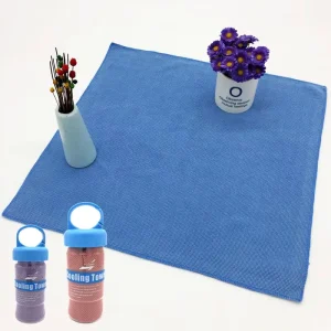In Bottle with Custom logo for All Activities Cooling Towel Scarf Cooling Microfiber Towel