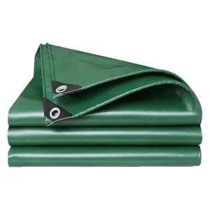 In Stock 12X12m 400gsm Tarpaulin Canvas Hay Cover Waterproof Rainproof Industrial Fabric PVC Coated Tarps Outdoor Use