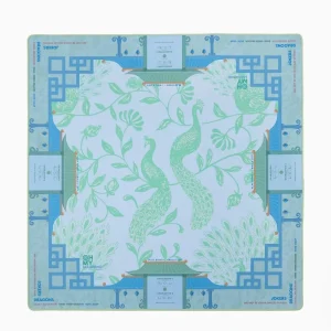 In Stock Custom Premium Non Slip Noise Reduction Washable American Mahjong Mat Suitable for Family Gatherings Picnic Gift OEM