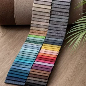 In Stock Drop Shipping Textile Fashion Linen Fabric Sofas Linen Upholstery Fabric
