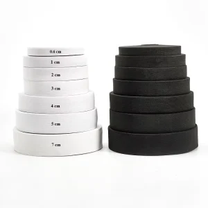 In Stock Elastic Bands Jacquard Ribbon Polyester Nylon Elastic Waist Band for Sewing Pants