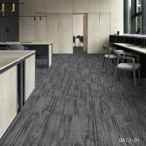 In Stock Meeting Room Carpet Tiles Floor Nylon Office Carpet Tile 50×50 Solid Color Carpet Tiles