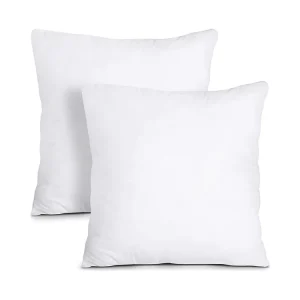 Indoor Decorative Pillows 16 X 16 Inches Square Hypoallergenic Polyester Throw Pillow Insert