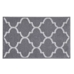 Indoor Doormat Rug Non Slip Rubber Backing Door Mat Outdoor Rug Runner Inside Moroccan Trellis Kitchen Floor Mats