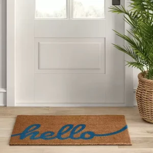 Indoor Outdoor Doormat Living Room Rugs Custom Door Mat Non Slip Absorbent Dirt Trapper Entrance Mat