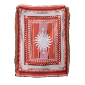 Indoor Outdoor Travel Camping Picnic Tapestry Blanket Woven Throw Aztec Blanket