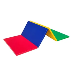 Indoor Outdoor Unisex Folding Gymnastic Mats Custom Safety Protective EPE XPE Foam Gym Wall Padding Foldable Mats
