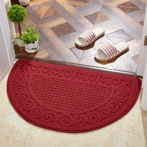 Indoor Rectangle Doormat Rug Foot Mat Non slip Machine Washable Nordic Style Household Bathroom Entrance Step on Mat Gift logo