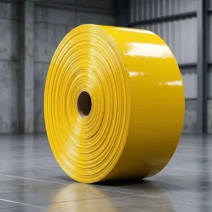 Industrial 550gsm PVC Tarpaulin Roll Laminated Vinyl Fabric With Custom Width For Warehouse Machinery Covers