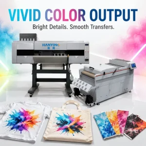 Industrial DTF Printer for Apparel Transfer Printing Automatic High Volume Production Machine by HANYING