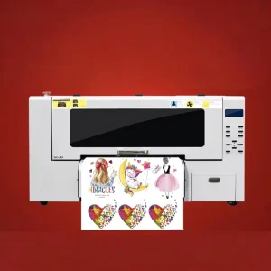 Industrial Flatbed UV Inkjet Textile Transfer Machine High Precision Automatic Operation 500mm s Speed 600x600dpi Resolution
