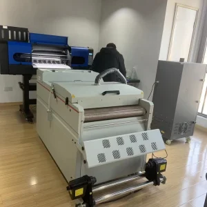 Industrial Grade 60cm DTF Printer 2 Heads I3200 A1 White Ink Heat Transfer Printer for T shirt Processing