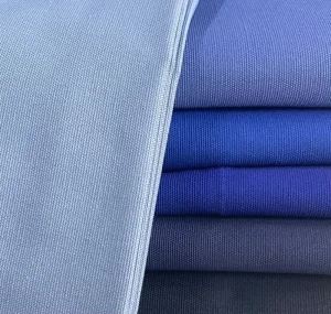 Industrial Grade Woven Plain Polyester Cotton Canvas Fabric Water Resistant Breathable Lightweight Custom OEM Garment Shirts