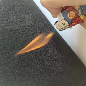 Industrial Heat Resistant PANox Felt 50% LOI Pre oxidized Fiber Needle Felt Flame Retardant for Welding Insulation