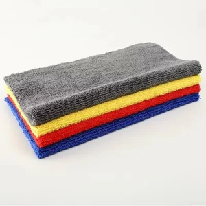 Industrial Microfiber Quick-Dry 40x40cm Thick Detailing Towel for Professional Auto Body Shop