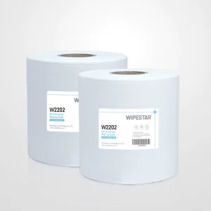 Industrial Nonwoven Wiping Cloth 65gsm High Absorption Lint Free Cleaning Rags Roll Heavy Duty Oil Resistant Wipes