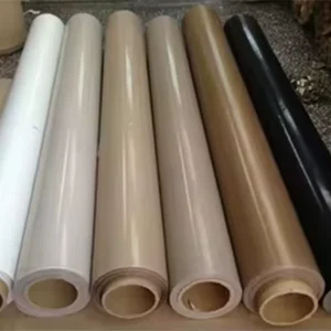 Industrial PTFE Fiberglass Fabric Roll 39 Inch High Temp Chemical Resistant Non Stick Coated Cloth for General Workshop Use