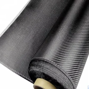 Industrial Striped 210gsm Twill Plain Carbon Fiber Fabric Abrasion Resistant and Waterproof Woven Cloth