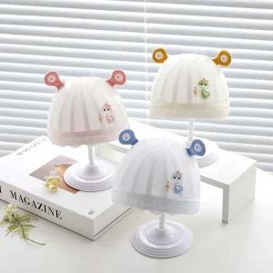 Infant Hat Baby Bonnet Newborn Clothing Spring and Summer Style Lightweight Suitable for All Seasons Cute Design