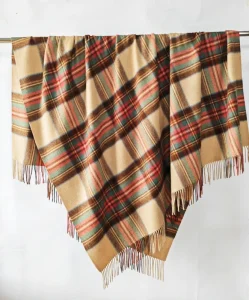 Inner Mongolia Breathable Warm Wool Blanket Suitable for Adults and Children to Carry Anywhere