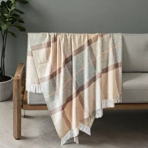 Inner Mongolia High Quality Environmental Protection Breathable Warm Wool Blanket for Family