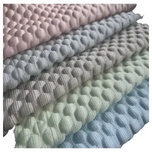 Instant Cool Touch High Stretch Knitted Jacquard Mattress Fabric 100% Polyester Mattress Ticking Manufacturer