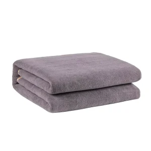 Intelligent Ant Velvet Electric Heated Blanket Single & Double Control Folded & Wearable for Dormitory & Home Use