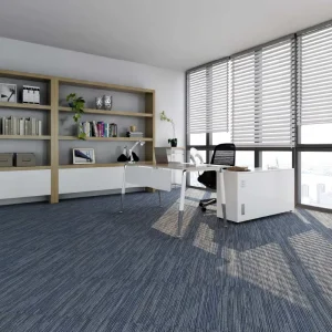 Interlocking Carpet Tiles Flooring for Office and Commercial Spaces Geometric Tile Carpet Solution Durable Floor Carpet Tiles