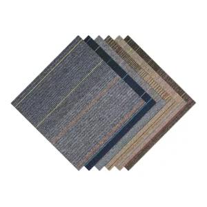 Interlocking Floor 50×50 Tufted Casino Carpet Tiles
