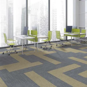 Interlocking Flooring Carpet Floor Tiles Peel and Stick for Exhibition and Office