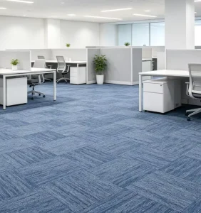 Interlocking Modular Carpet Tile 60×60 PVC Backing Heavy Duty Stain Resistant Office Commercial