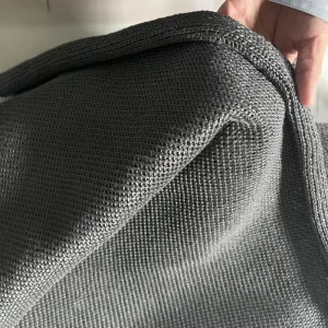 Iron Chromium Aluminum Alloy Fabric Breathable Metallic Knitted Industrial Cloth