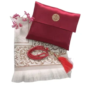 Islam Style Eid Muslim Prayer Mat With Gift Box Islamic Gift Set Ramadan Supplies