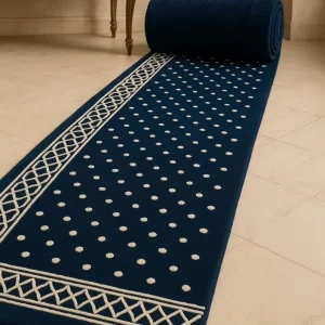 Islamic Geometric Mosque Carpet New Zealand Wool Prayer Hall Rug Muslium Prayer Mat