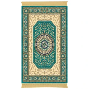Islamic Prayer Rug Fold Anti slip Free Muslim Prayer Rugs Turkish Prayer Mat Carpet