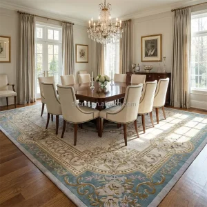 Islamic Royal Palace Carpet Handmade Luxury Persian Style Rug for Mansion Hotel Extra Large Wall to Wall Customized Carpet