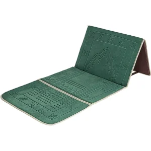 Islamic Travel Muslim Prayer Mat Foldable Praying Rug with Backrest