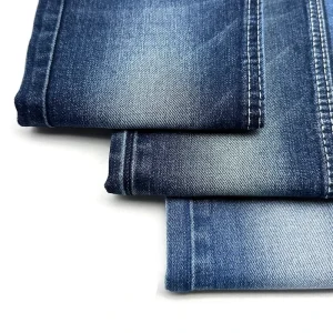 Item B6110 9.2oz Slub Stretch Denim Fabric Manufacturer