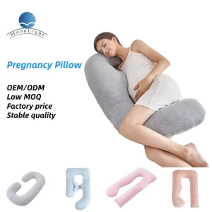 J Shaped Soft Women’s Pregnancy Full Body Maternity Pillow for Sleeping
