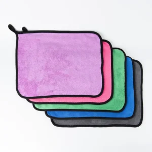 JINYUMI Model 1111 Edgeless Microfiber Car Drying Towel 600gsm Soft Quick Dry Woven for Home Use Car Waxing Polishing