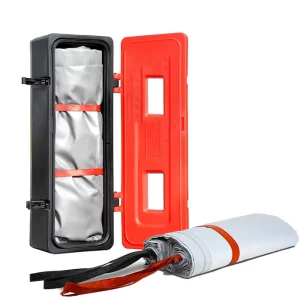 JOEN JOEN FB XL Large Electric Silicone Coated Heat Resistant Fire Blanket 6x8m EN1869 Certified Car Fire Suppression Safety