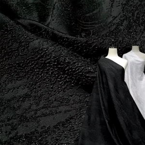 JSH3535 3D Textured Irregular Relief Jacquard Fabric Outerwear Dresses Men’s and Women’s Wear Decorative Fabric