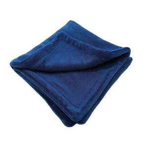 JXTW-01A Soft Quick Dry Microfiber Weft 1400 GSM 50*80 cm Twisted Loop Edgeless Drying Towel for Car Cleaning & Detailing