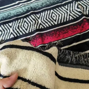 Jacquard 100% Cotton Beach Towel Over Sized Heavy Weight Woven Jacquard Beach Towels Highly AbsorbentBeach Towel