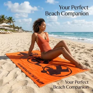 Jacquard Beach Towel 500gsm High Absorbent OEKO Grs Certified Custom Size 100% Cotton All Season Double Sided Hotels Resorts
