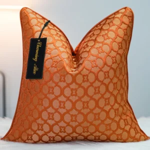 Jacquard Cushion Cover Various Luxurious Colors Trendy New Designs Throw Pillow Covers Decorative Home