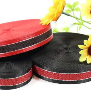 Jacquard Durable Double Sided Webbing Tape for Bags Shoes Home Textiles & Inflatable Toys (Guangdong)